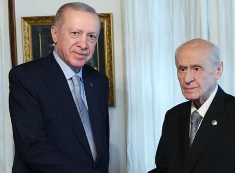 Cumhurbaşkanı Erdoğan, MHP Genel Başkanı Bahçeli’nin bayramını kutladı