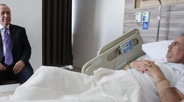 Cumhurbaşkanı Erdoğan’dan Hasan Basri Yalçın’a ziyaret
