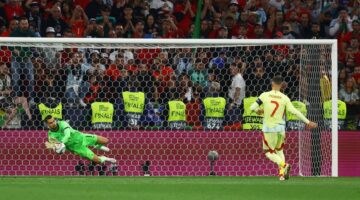 Dev finalde Galatasaraylı Morata penaltı kaçırdı, Portekiz şampiyon oldu