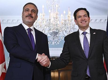 Dışişleri Bakanı Hakan Fidan, ABD’li mevkidaşı Rubio ile görüştü