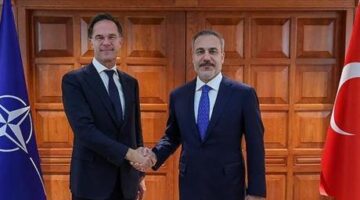 Dışişleri Bakanı Hakan Fidan, NATO Genel Sekreteri Rutte ile görüştü