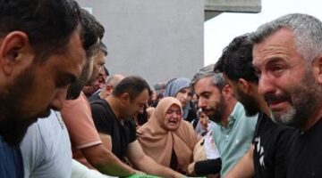 Erzurum’da taş ocağındaki göçükte ölen 3 işçi son yolculuğuna uğurlandı