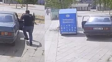 Facianın eşiğinden dönüldü: Freni boşalan aracı taksici böyle durdurdu
