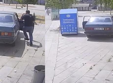 Facianın eşiğinden dönüldü: Freni boşalan aracı taksici böyle durdurdu