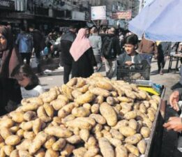 Gazze’de patates bile lüks!