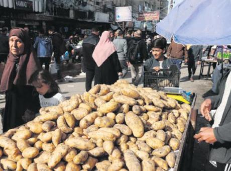 Gazze’de patates bile lüks!