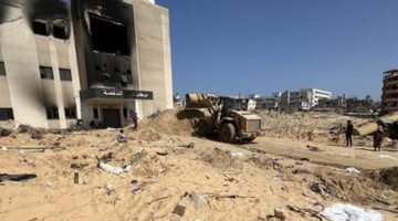 Gazze’deki Nasır Hastanesi, İsrail’in sürgün emirleriyle hizmet dışı kalma tehdidi altında