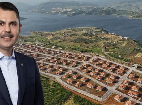 Göl manzaralı köy evleri tamamlandı! Bakan Kurum: Yıl sonunda tüm kardeşlerimiz evlerinde olacak