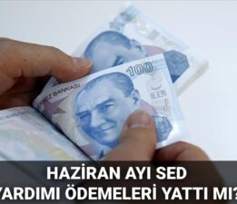 Haziran ayı SED ödemesi sorgulama 2025: SED ödemeleri yattı mı, ne zaman yatacak?