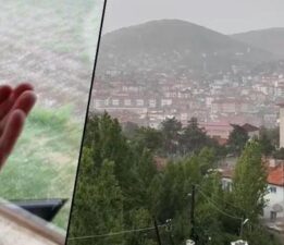 Haziran ayında dolu şaşkınlığı! Ekili alanlarda zarara yol açtı