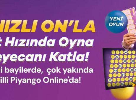 Hızlı On Numara nedir? Milli Piyango’nun yeni oyunu “Hızlı On Numara” şimdi bayilerde!