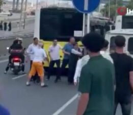 İETT şoförü aracı yolcuların üzerine sürdü