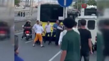 İETT şoförü aracı yolcuların üzerine sürdü