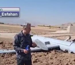 İran İsrail’e ait drone düşürdü