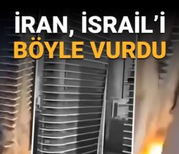 İran, İsrail’i böyle vurdu!