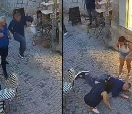 İş insanına sokak ortasında silahlı saldırı: Anbean kameraya yansıdı