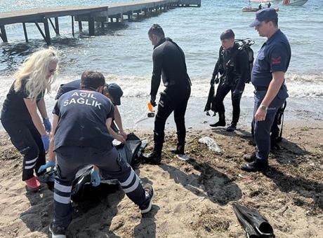 İskeleden denize atlayan 14 yaşındaki çocuk boğuldu