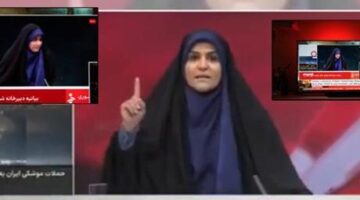 İsrail füzesine rağmen yayına devam etti: İranlı spiker direnişin sembolü oldu!