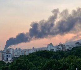 İsrail-İran savaşında 5. gün: Alev yerine dönen bölgeden yeni görüntüler