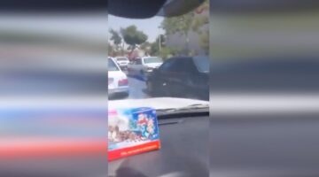 İsrail İran’ı vuruyor! İsfahan’da saldırı anı kamerada