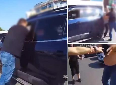 İstanbul’da akılalmaz trafik kavgası: Hamile eşinin yanında araçtan indirip darp etti