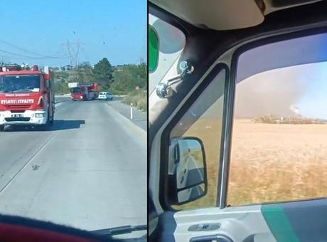 İstanbul’da lojistik deposunda yangın paniği!