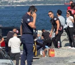 İstanbul’un göbeğinde korkunç olay! Sahilde dolaşanlar fark etti