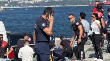 İstanbul’un göbeğinde korkunç olay! Sahilde dolaşanlar fark etti