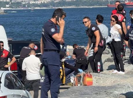 İstanbul’un göbeğinde korkunç olay! Sahilde dolaşanlar fark etti