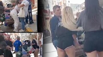 İzmir’de 2 genç kızdan belediye çalışanına temizlik fırçasıyla darp
