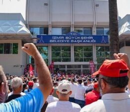 İzmir’de halef selef arasında gerginlik