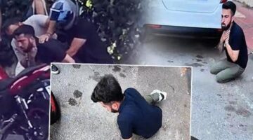Kask kamerası can pazarını kaydetti! Heimlich manevrasıyla hayata döndürdü