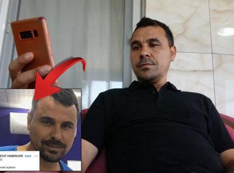 Kendi ölüm ilanını görünce şok oldu! ‘Telefonum hiç susmadı’