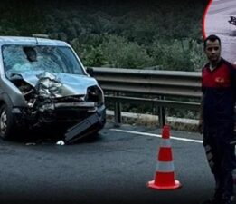 Korkunç kaza! Otomobil ile motosiklet çarpıştı: 1 ölü, 5 yaralı