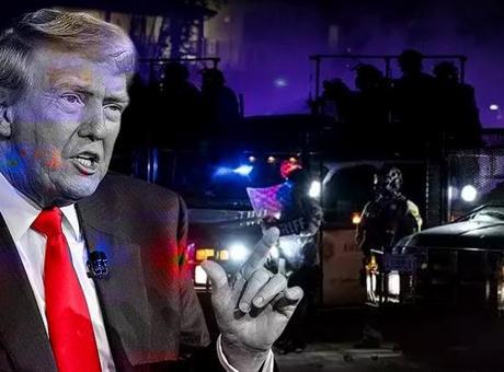 Los Angeles savaş alanına döndü! Trump çok net konuştu: Düzeni sağlamak için sert olacağız