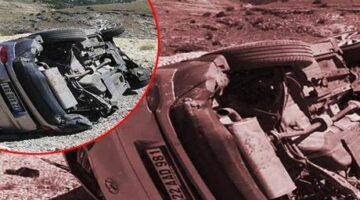 Malatya’da feci kaza! Otomobil bariyerlere çarptı: 1 ölü, 2 yaralı