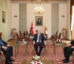 Meclis Başkanı Kurtulmuş, Yapıcıoğlu’nu kabul etti