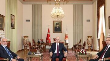 Meclis Başkanı Kurtulmuş, Yapıcıoğlu’nu kabul etti