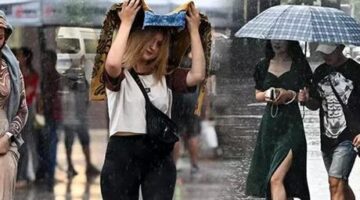 Meteoroloji yeni harita yayımladı! Sıcaktan bunalan şehir sağanak yağış ile serinledi