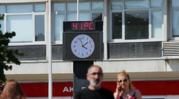 Meteoroloji’den uyarı üstüne uyarı! Termometreler 41 dereceyi gösterdi