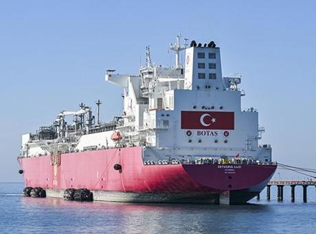 Milli FSRU Ertuğrul Gazi, 4 yılda 8,5 milyar metreküp gazlaştırma yaptı