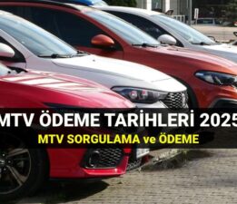 MTV 2. taksit ödeme tarihi: Motorlu Taşıtlar Vergisi (MTV) son ödeme tarihi ne zaman? MTV borcu sorgulama