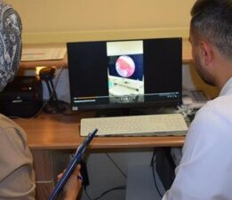 Nefes borusuna şeker ambalajı kaçtı! 10 aylık bebek ölümden döndü