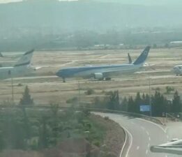 Netanyahu’nun uçağı Atina Havalimanı’nda