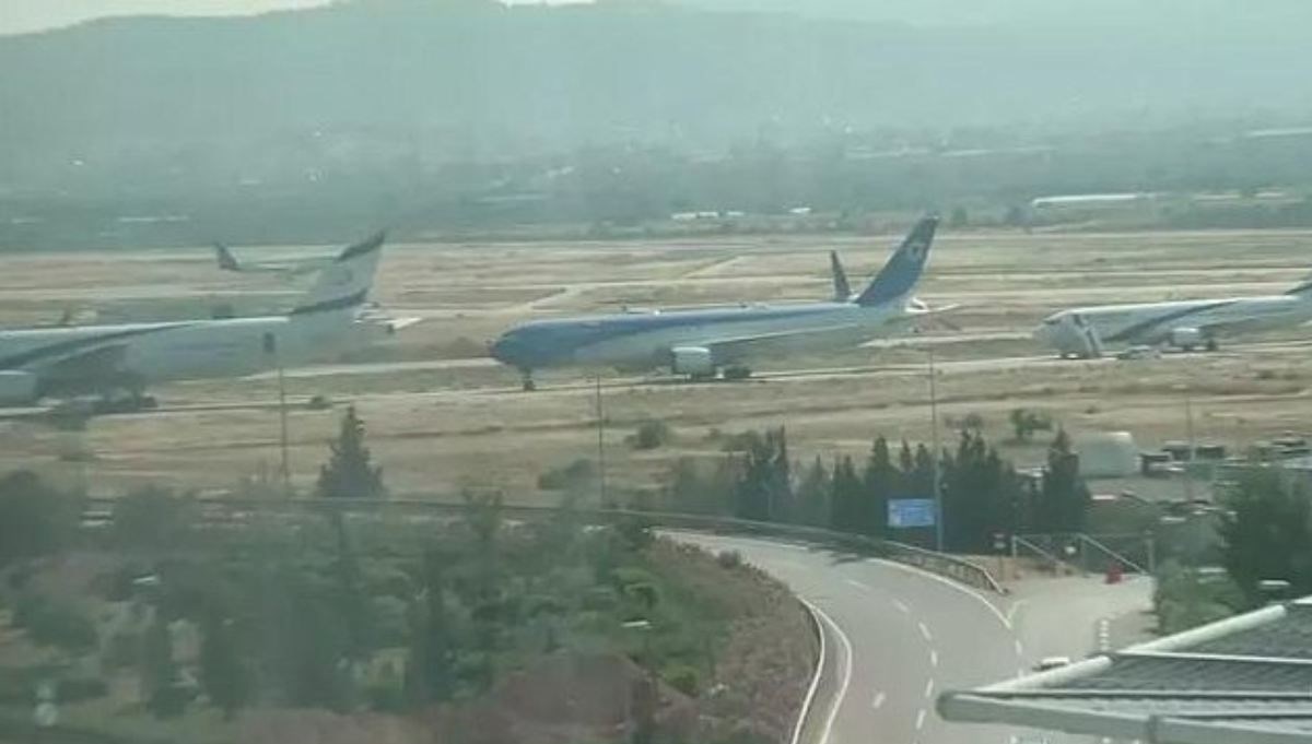 Netanyahu’nun uçağı Atina Havalimanı’nda