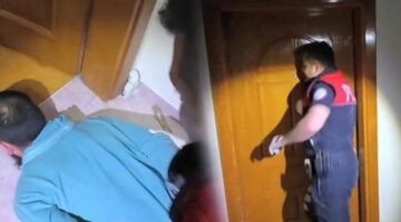 Sarıyer’de eve baskın: Polis kapıyı kırarak açtı