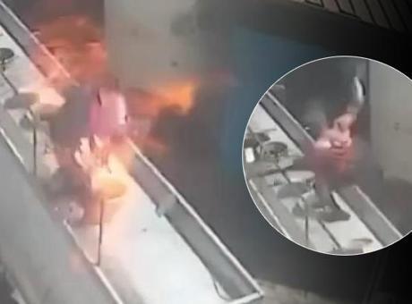 Sigarayla tanker kapağını açtı! Sonrası korkunç