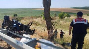 Son dakika… Edirne’de katliam gibi kaza! 2’si çocuk 5 kişi öldü
