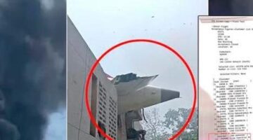 Son Dakika! Eski Başbakanı da taşıyan uçak kalkıştan 1 dakika sonra düştü! Hindistan’daki korkunç kazadan ilk detaylar