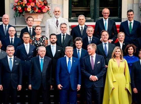 SON DAKİKA HABERLER: NATO ZİRVESİNDE 2. GÜN, ERDOĞAN DAHİL 32 ÜYE ÜLKENİN LİDERLERİ LAHEY’DE